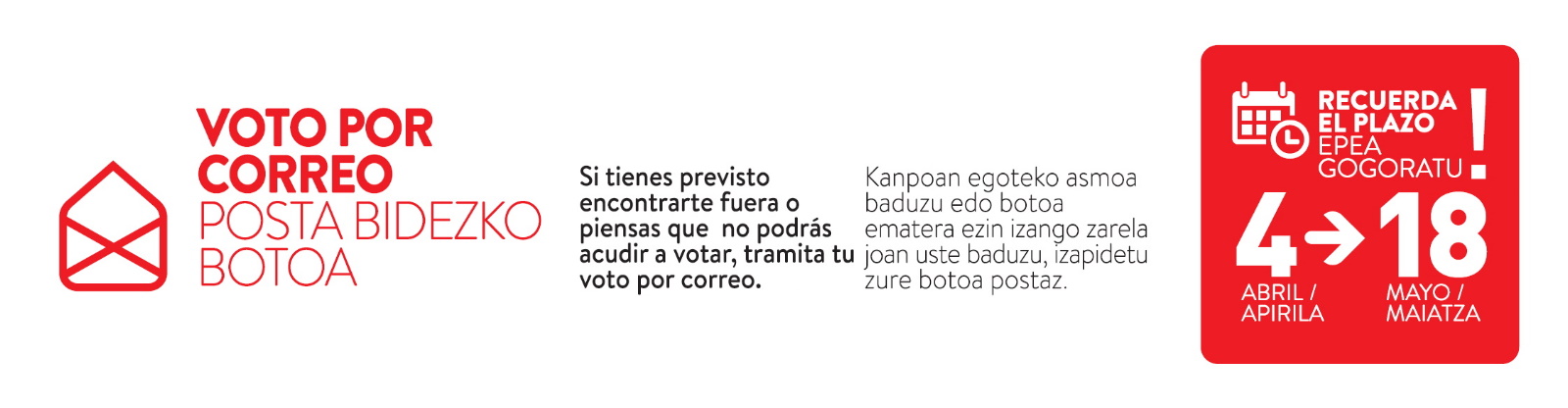 VOTO POR CORREO